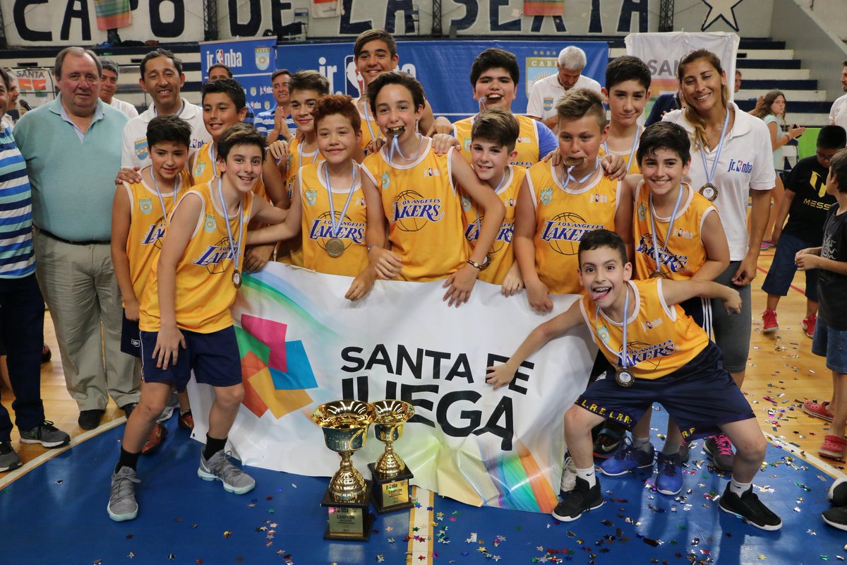 Los Lakers se coronaron en el Jr. NBA de Rosario